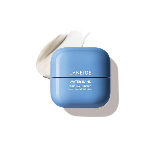 Water Bank Blue Hyaluronic Intensive Moisturizer: Hydrating Face Cream for Extra Dry Skin with Squalane & Peptide for Skin Barrier Support, Dermatologist-Tested