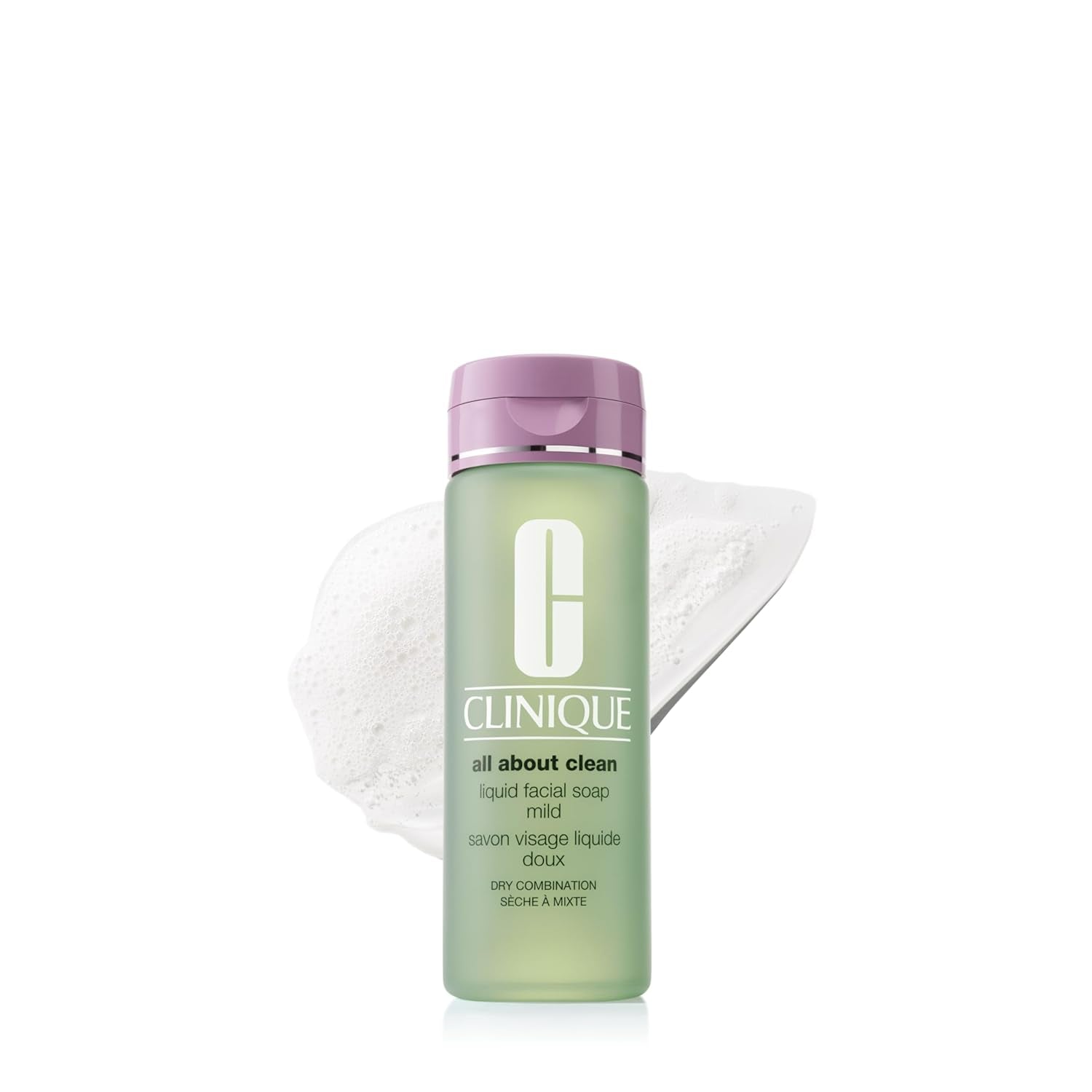 3-Step All about Clean Liquid Gentle Facial Cleanser Soap for Dry Combination Skin | Type 2